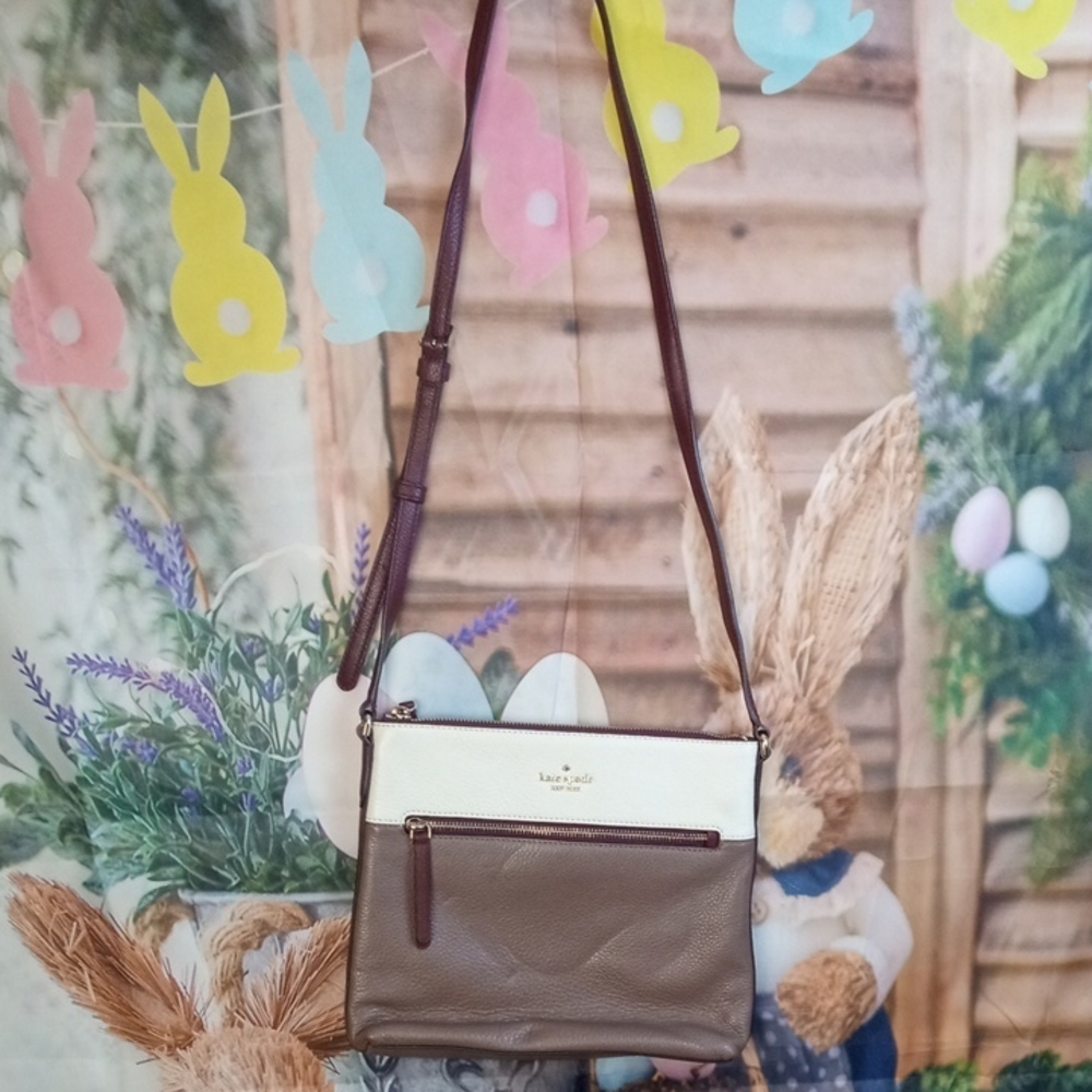 👜🍒 kate spade Jackson Colorblock Leather Crossbody Bag